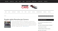 Desktop Screenshot of endangeredcars.com